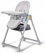 Krzesełka do karmienia - KinderKraft LASTREE Grey - miniaturka - grafika 1