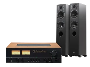 NAD C 3050 (orzech) + Diva 5 (czarny) - Zestawy stereo - miniaturka - grafika 1