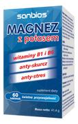 SANBIOS SANBIOS Magnez z potasem 60tabl. 21SANMAGPO