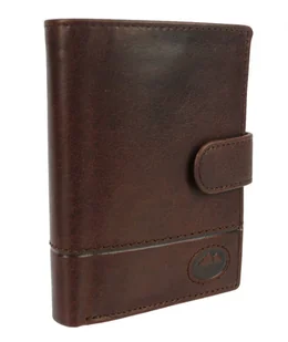 Portfel Męski Skórzany EL FORREST Skóra Bydlęca Duży Pionowy Z Zapięciem Dwa Skrzydełka RFID 852 R 22 12,5 x 10 x 2 [cm] - Portfele - miniaturka - grafika 9