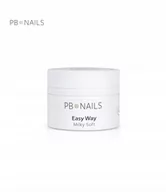 Utwardzacze do paznokci - PB Nails, Żel budujący Easy Way Milky Soft, 50 g - miniaturka - grafika 1