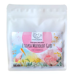 Kawa ziarnista Kawuszka Etiopia Microlot Guji - Filtr 250g - Kawa - miniaturka - grafika 1