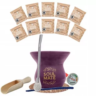Zestaw Yerba Soul Mate 500g Tykwa Bombilla 10x50g - Yerba Mate - miniaturka - grafika 1