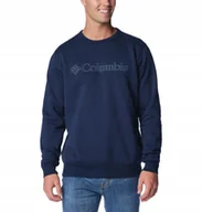 Bluzy męskie - COLUMBIA BLUZA LOGO FLEECE CREW 1884931469 r XXL - miniaturka - grafika 1