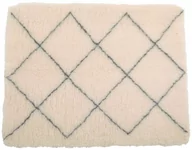 Legowiska dla psów - ZOLUX Posłanie izolujące dry bed z wzorem berberyjskim 75x95 cm kol. beżowy - miniaturka - grafika 1