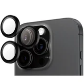 Etui i futerały do telefonów - PanzerGlass Hoops Black Lens Protector iPhone 16 Pro 6.3" / 16 Pro Max 6.9" 1284 - miniaturka - grafika 1