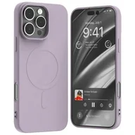 Etui i futerały do telefonów - Etui MERCURY Semi-Silicone MagSafe do Apple iPhone 16 Pro Max Fioletowy - miniaturka - grafika 1