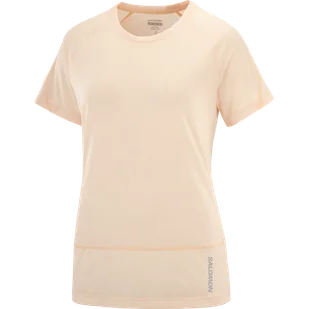 KOSZULA SALOMON CROSS RUN SS TEE W C20467 - Koszulki sportowe damskie - miniaturka - grafika 1