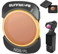 Akcesoria do kamer sportowych - FILTR SZARY Z POLARYZACJA ND8/PL DO DJI OSMO POCKET 3 MAGNETYCZNY + ETUI - miniaturka - grafika 1