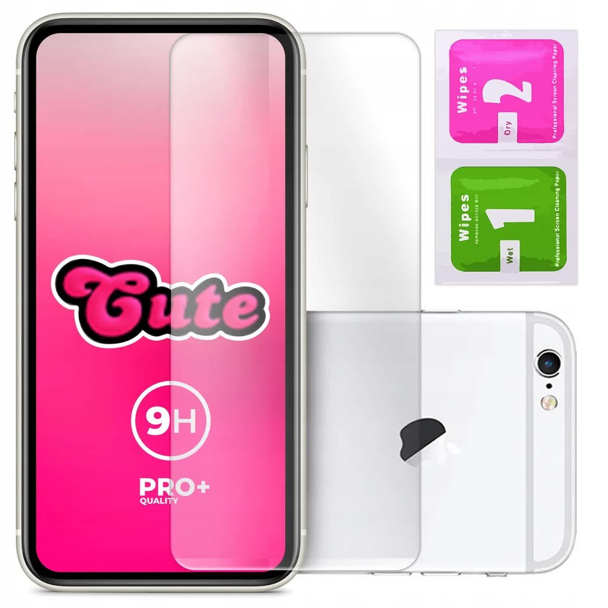 SZKŁO HARTOWANE OCHRONNE 9H do IPHONE 6 PLUS