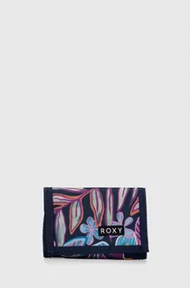 Portfele - Roxy portfel damski kolor granatowy - grafika 1