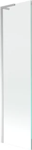 Mexen Next L parawan nawannowy 1-skrzydłowy 90 x 150 cm, transparent, chrom - 895-090-000-03-00-01 - Parawany nawannowe - miniaturka - grafika 1