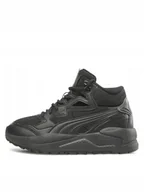 Sneakersy damskie - Puma Sneakersy X-Ray Speed Mid Wtr Jr 387385 01 Czarny - miniaturka - grafika 1