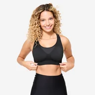 Bielizna sportowa damska - Stanik sportowy Decathlon - miniaturka - grafika 1