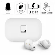 Słuchawki - HAMA Słuchawki Bluetooth True Wireless In-Ear White - miniaturka - grafika 1