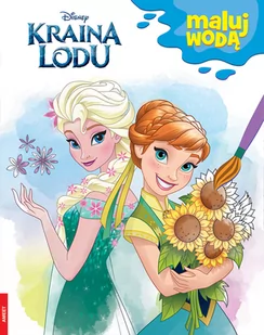 Książka dla dzieci Disney Kraina Lodu Maluj wodą MW-9113 - Książki edukacyjne - miniaturka - grafika 2