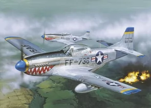 Italeri F-51D Mustang MI-086 - Kolekcjonerskie modele pojazdów - miniaturka - grafika 1