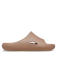 Moda i Uroda OUTLET - Klapki Crocs Mellow Recovery Slide 208392 Brązowy - miniaturka - grafika 1