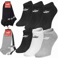 Skarpetki męskie - Puma Skarpety Stopki 6pak 39-42 Czarne + Mix - miniaturka - grafika 1