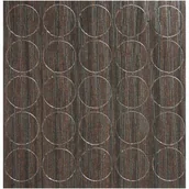 Zawiasy, okucia i inne akcesoria - U Zaślepka samoprzylepna WENGE (159)(listek=25szt) - miniaturka - grafika 1