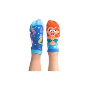 Skarpetki dla dzieci - Stopki kolorowe Nanushki z serii Happy Friends - Fishtail Abigail Kids Low Rozmiar 27-30 Kolor Fishtail Abigail Kids Low - miniaturka - grafika 1