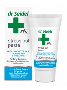 Dr Seidel Stress Out Pasta w Stanach Niepokoju i Stresu Dla Psów i Kotów 30 g - Suplementy i witaminy dla psów - miniaturka - grafika 1