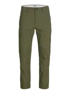 Jack & Jones Spodnie "Marco" w kolorze khaki - Spodnie męskie - miniaturka - grafika 1