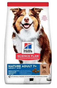 Hills Active Longevity Mature Adult 7+ Senior Medium Lamb&Rice 14kg - Sucha karma dla psów - miniaturka - grafika 1