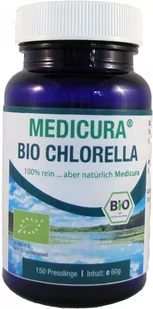Medicura (soki aloe, noni, goji ,inne, superfoods) CHLORELLA W PASTYLKACH (GLONY - Soki i napoje niegazowane - miniaturka - grafika 1