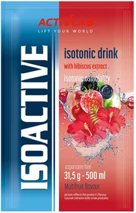 Isoactive izotonik funkcjonalny saszetka - Produkty energetyczne i izotoniki - miniaturka - grafika 1