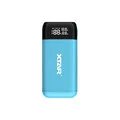 Ładowarki i akumulatory - Ładowarka / power bank do akumulatorów cylindrycznych Li-ion 18650 / 20700 / 21700 Xtar PB2S niebieski - miniaturka - grafika 1