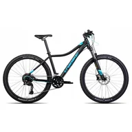 Rowery - Rower Górski Unibike Fusion Lady 27.5/17/Czarno-Turkus - miniaturka - grafika 1