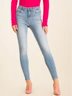 Spodnie damskie - Guess Jeansy Skinny Fit 1981 W01A46 D38R6 Niebieski Skinny Fit - miniaturka - grafika 1