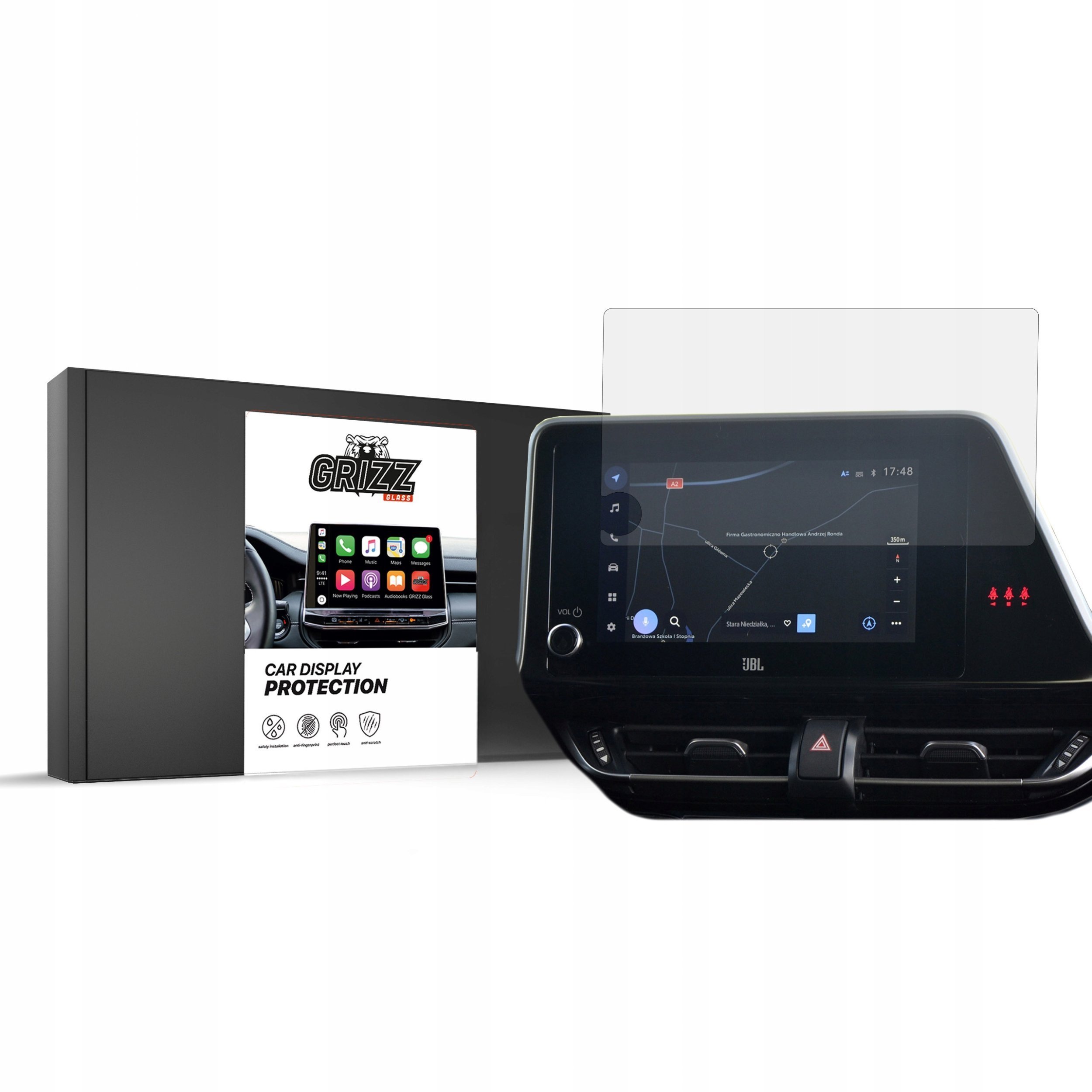 Folia matowa GrizzGlass CarDisplay Protection do Toyota C-HR Hybrid GR-Sport 2016-2023