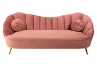 Sofy i kanapy - Invicta Sofa Arielle 220cm różowy Invicta 40750 - miniaturka - grafika 1