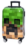 Walizki - Gra Game Pixele Piksele Walizka Podróżna Dziecięca - miniaturka - grafika 1