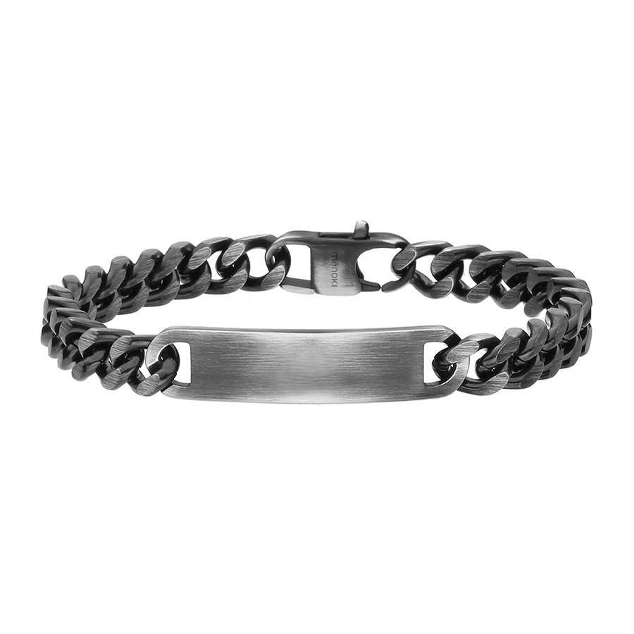 Bransoletka Męska pancerka blaszka do graweru