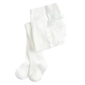 Rajstopy dziecięce - Cool Club, Antypoślizgowe rajstopy dziewczęce, białe - miniaturka - grafika 1