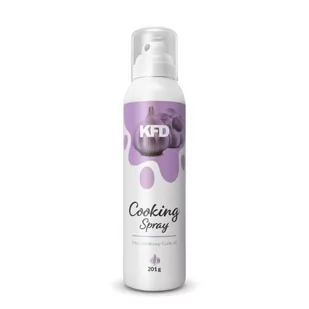 Cooking Spray Czosnkowy  Olej do Smażenia KFD 201g - Zdrowa żywność - miniaturka - grafika 1