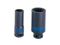 Klucze i nasadki - KING TONY Nasadka długa udarowa 443012M, 1/2'', 12x80 mm - miniaturka - grafika 1