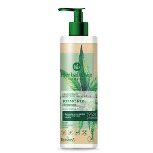 Farmona Herbal Care łagodzące mleczko micelarne KONOPIE z kolagenem, 400 ml - Mleczka do demakijażu - miniaturka - grafika 2