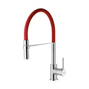 Invena Kameleon Bateria kuchenna czerwona BZ-29-L07-C - Baterie kuchenne - miniaturka - grafika 1