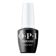 Lakiery hybrydowe - OPI Gel Color Intelli-Gel System, lakier hybrydowy, black onyx, 15ml - miniaturka - grafika 1