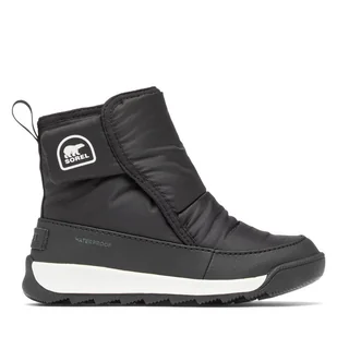Śniegowce Sorel Whitney™II Plus Bootie Wp 2101341010 Czarny - Buty dla chłopców - miniaturka - grafika 1