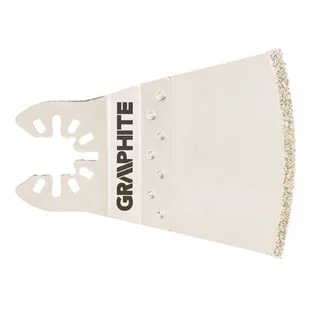 GRAPHITE Brzeszczot łukowy do urządzenia wielofunkcyjnego, 68 mm, galwaniczne pokrycie nasypem diamentowym - Brzeszczoty - miniaturka - grafika 1