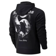 Bluzy sportowe męskie - Extreme Hobby Bluza Z Kapturem HOOLIGANS 2025 Black - miniaturka - grafika 1