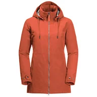 Kurtki damskie - Jack Wolfskin Wildwood kurtka damska Pomarańczowy szafranowy XS 1113701 - miniaturka - grafika 1