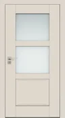 Drzwi wewnętrzne - Dre Drzwi Wewnętrzne Pełne Berge 3 Lakier Latte - miniaturka - grafika 1