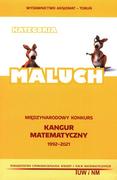 Matematyka - Międzynarodowy Konkurs Kangur Matematyczny 2021-1993 Maluch Nowa - miniaturka - grafika 1
