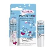 Balsamy do ust - Flos-Lek WINTER CARE Pomadka ochronna do ust SPF20, 4 g - miniaturka - grafika 1